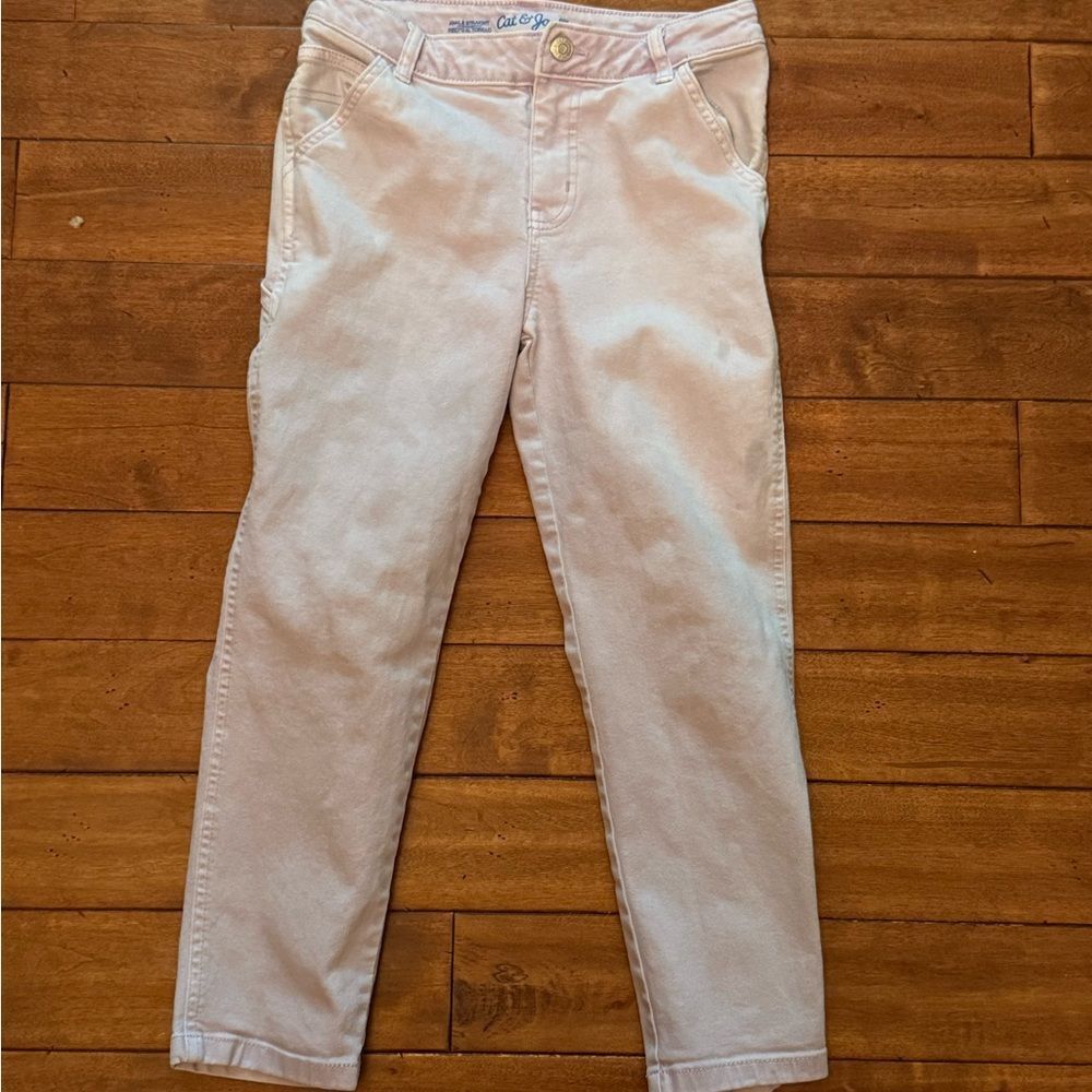 Cat & Jack‎ Women's Light Cream Ankle Jeans